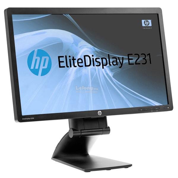 Настройка монитора hp e231